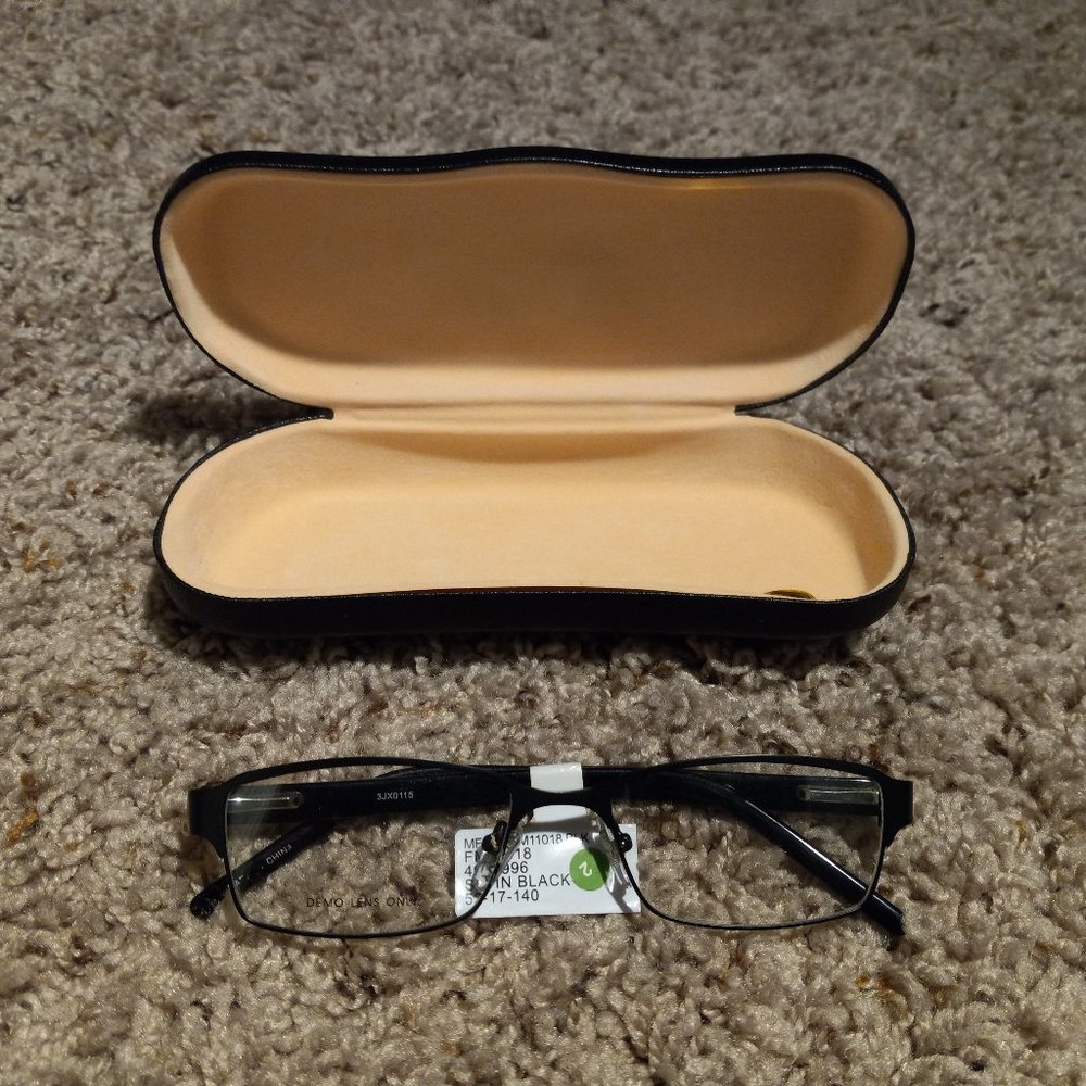 Satin Black Glass frames (never used)